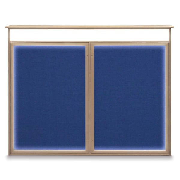 Single Door Enclosed Indoor Letterboard